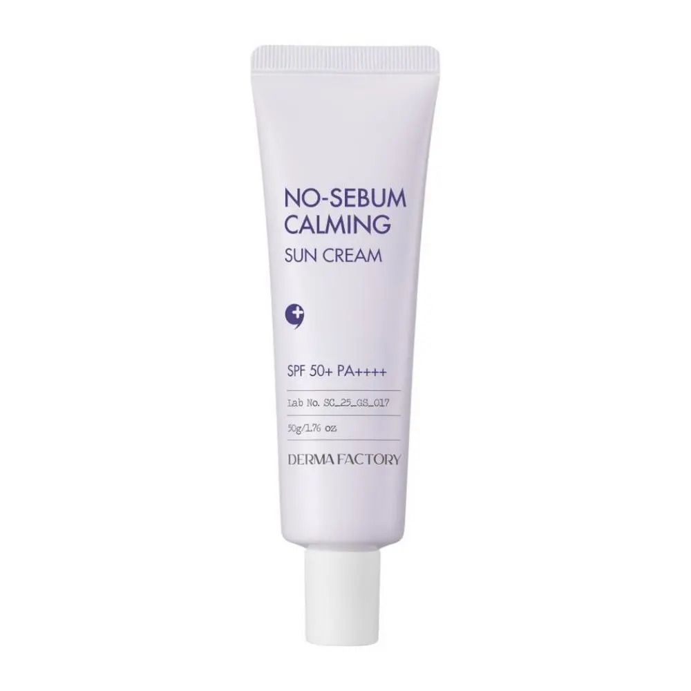 Derma Factory - Mattifying Mineral Sunscreen SPF 50+, матуючий заспокійливий SPF на фізичних фільтрах SPF 50+, 50 мл
