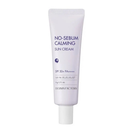 Derma Factory - Mattifying Mineral Sunscreen SPF 50+, матуючий заспокійливий SPF на фізичних фільтрах SPF 50+, 50 мл