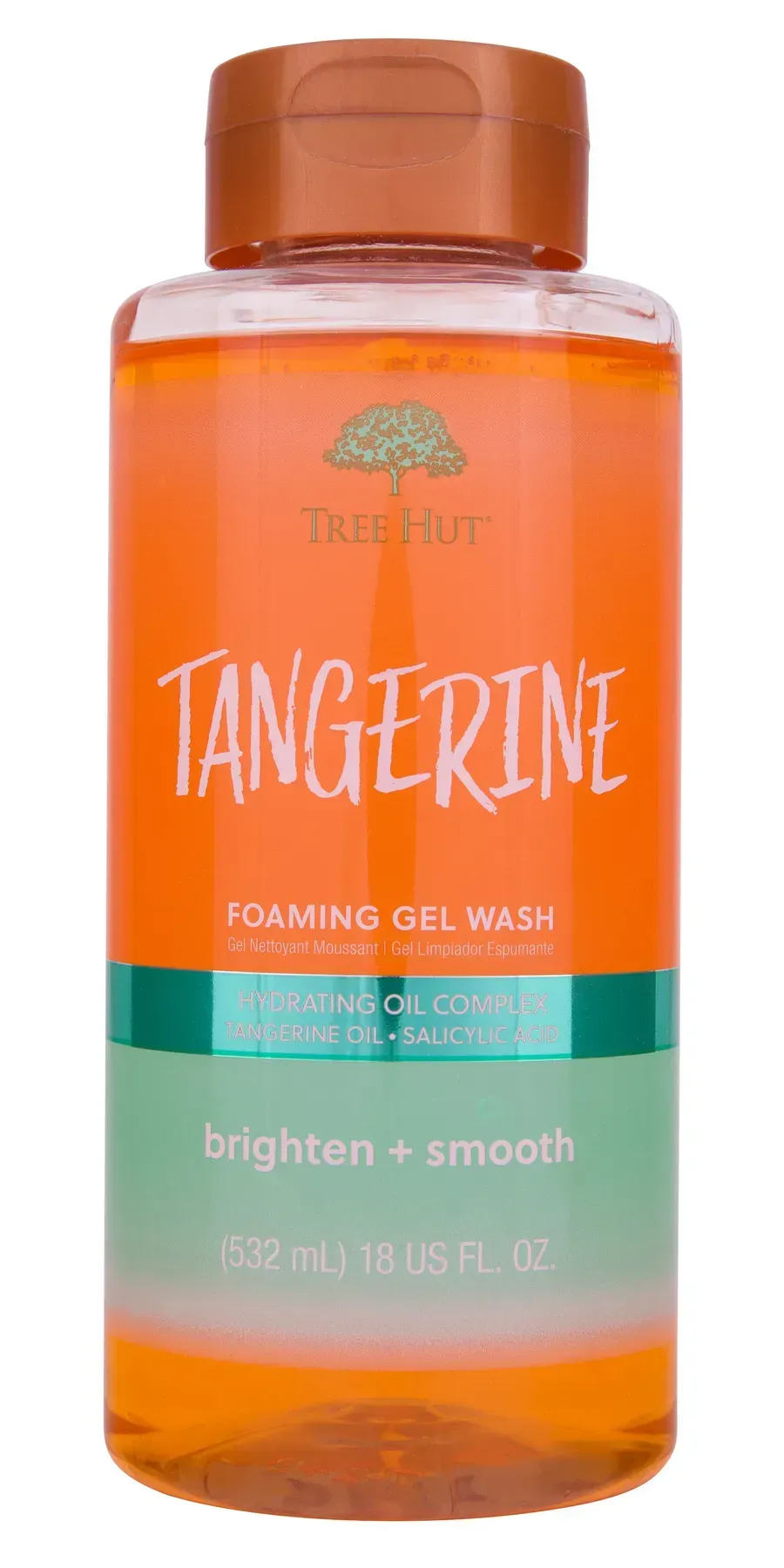 Tree Hut - Tangerine Foaming Gel Wash - Гель для душу - 532мл