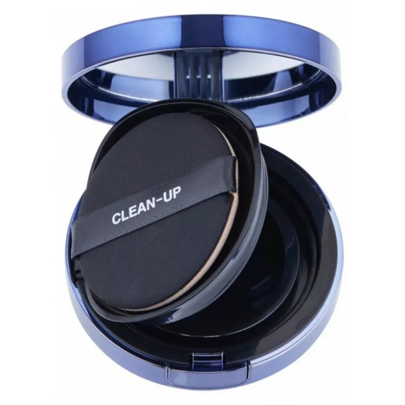 Cu Skin - Clean-up Skinfit Cushion Pact Spf 50+ Pa+++ - Кушон зі змінним блоком 21 тон - 15г.+15г