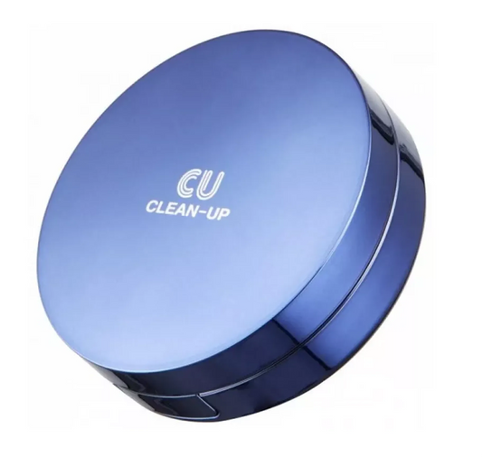 Cu Skin - Clean-up Skinfit Cushion Pact Spf 50+ Pa+++ - Кушон зі змінним блоком 21 тон - 15г.+15г