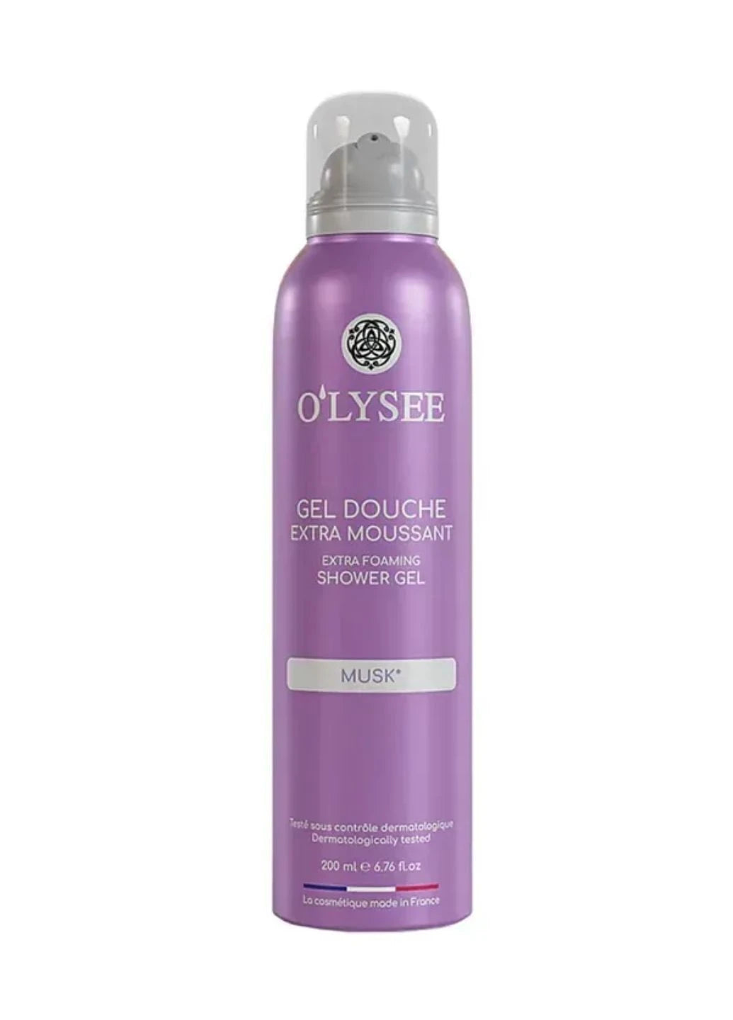 O'lysee - Extra Foaming Shower Gel Musk - Гель-піна для душа з мускусним ароматом - 200 мл