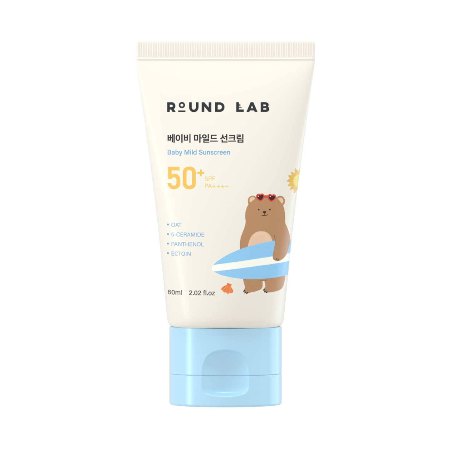 ROUND LAB - Baby Mild Sunscreen - Дитячий сонцезахисний крем, 60 мл.
