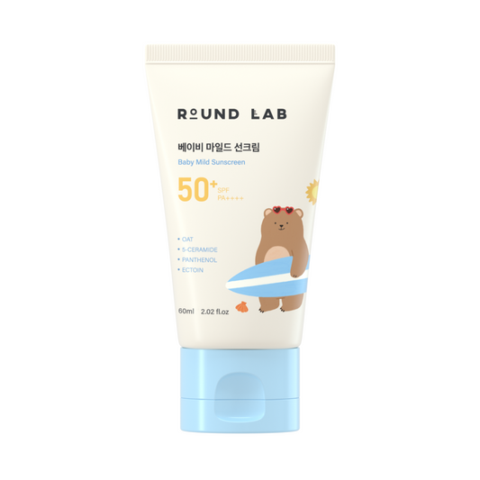 ROUND LAB - Baby Mild Sunscreen - Дитячий сонцезахисний крем, 60 мл.