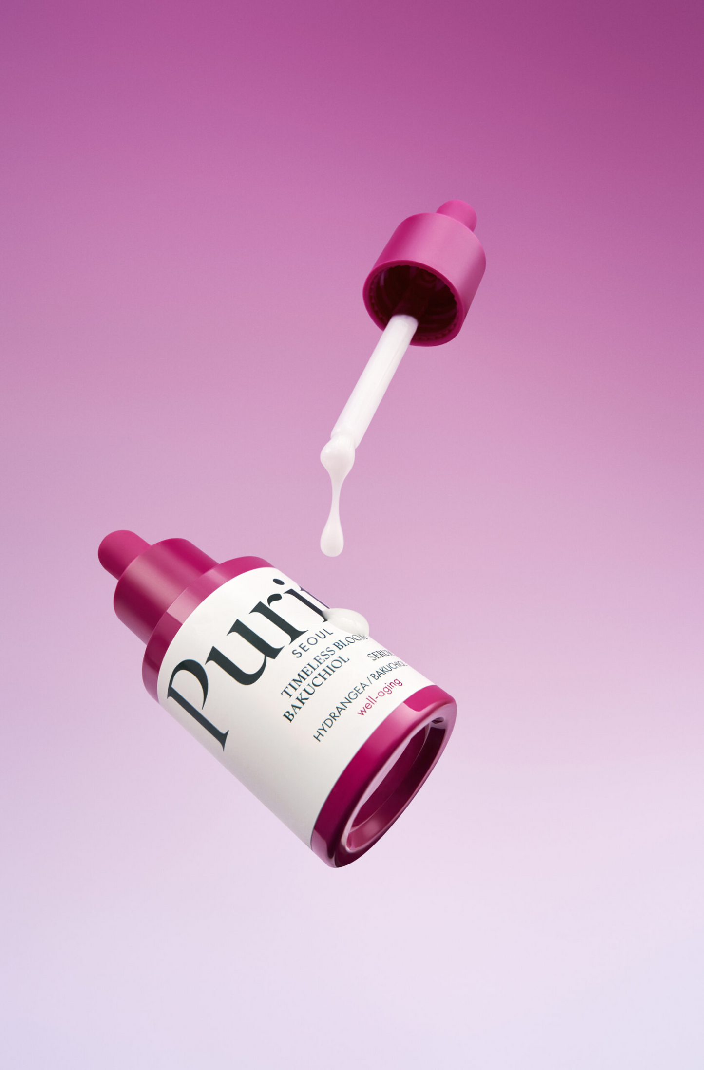 Purito - Seoul Bakuchiol Timeless Bloom Revitalizing Serum – Відновлювальна сироватка з бакучіолом - 30 мл