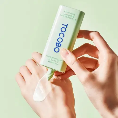 TOCOBO - Cica Calming Sun Serum SPF50+ PA++++ - Заспокійливий SPF із заспокійливим ефектом, 50 мл.