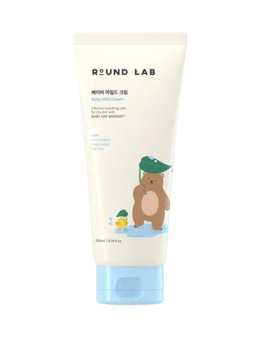 ROUND LAB - Baby Mild Cream - Дитячий крем для обличчя та тіла - 200 мл