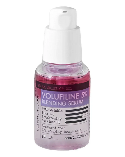 DERMA FACTORY - Volufiline 5% Blending Serum - Антивікова двофазна сироватка з волюфіліном - 30 мл