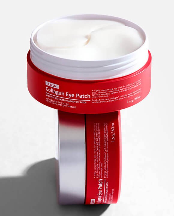 Medi-Peel - Red Lacto Collagen Eye Patch - Колагенові патчі для повік з лактобактеріями - 60шт