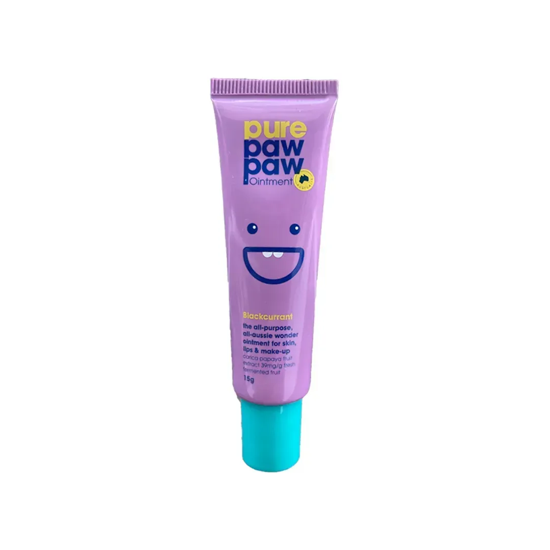 Pure Paw Paw - Blackcurrant - Відновлюючий бальзам для губ з ароматом Чорна смородина - 15г