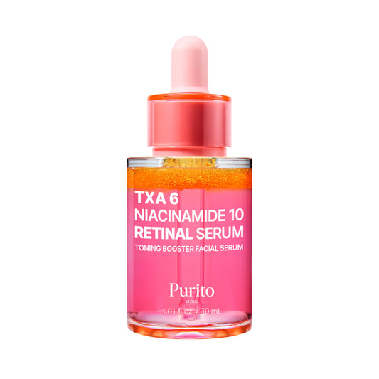 Purito – Seoul Tranexamic Acid Niacinamide Retinal Serum - Освітлювальна сироватка з транексамовою кислотою, ніацинамідом та ретиналем, 30 мл.