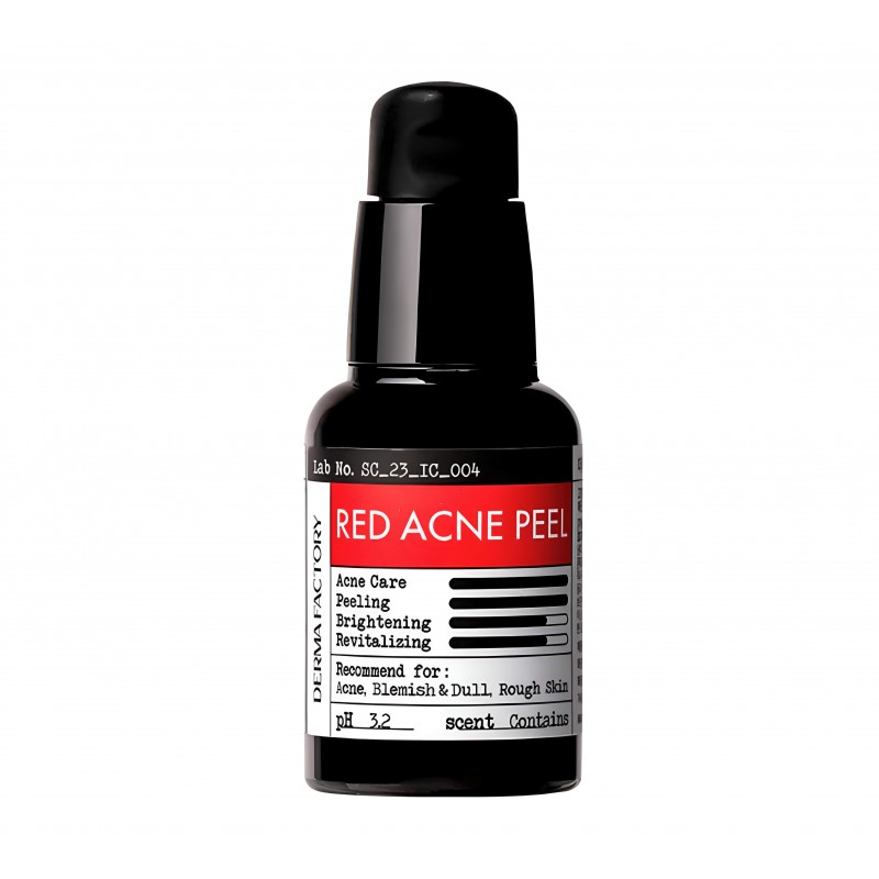 Derma Factory – Intensive Acid Exfoliating & Correcting Serum, Кислотна пілінг-сироватка з інтенсивними відлущувальними та коригувальними властивостями, 30 мл.