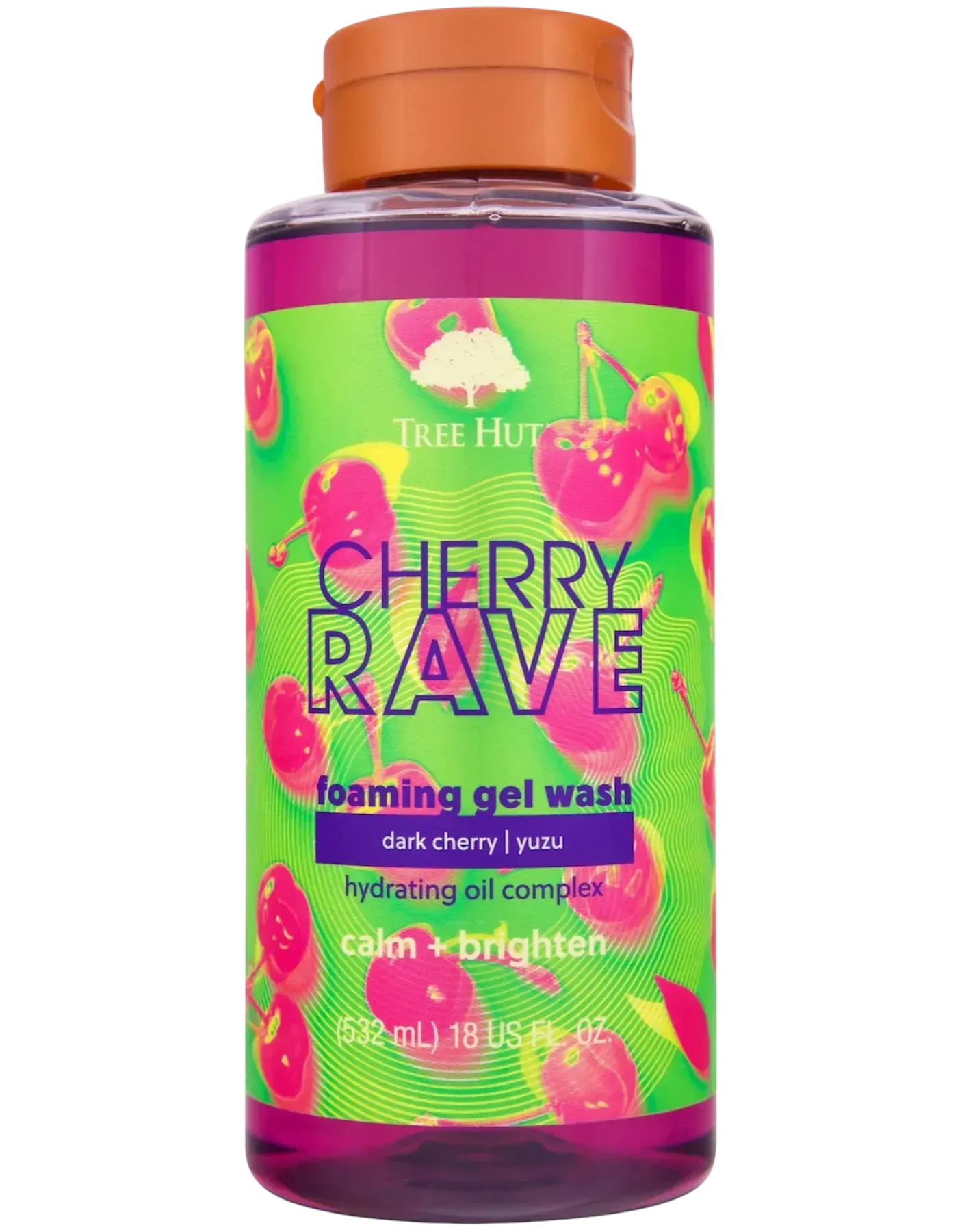 Tree Hut - Cherry Rave Foaming Gel Wash - Гель для душу - 532мл