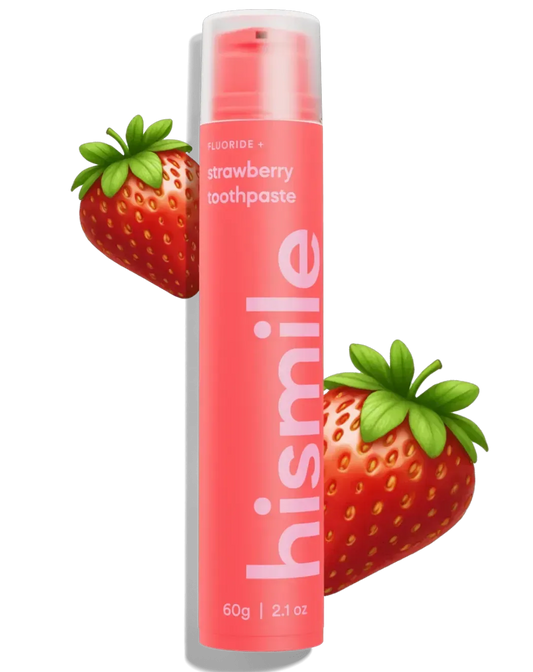 Hismile - Strawberry Toothpaste - Зубна паста зі смаком полуниці - 60г