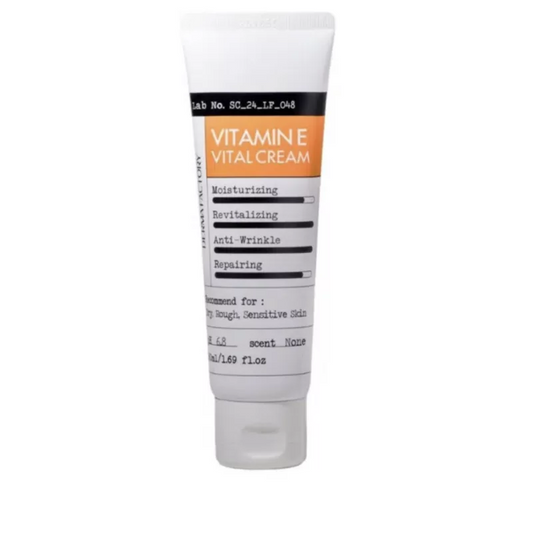 Derma Factory - Vitamin E Vital Cream - Антиоксидантний крем з вітаміном Е - 50мл