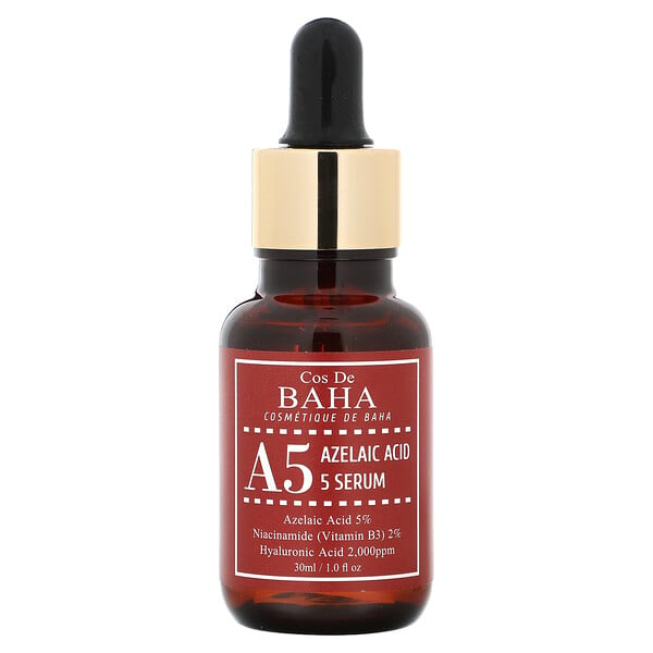 Cos De Baha Азелаїнова сироватка 5% - Azelaic Acid 5% Serum (A5), 30 мл.