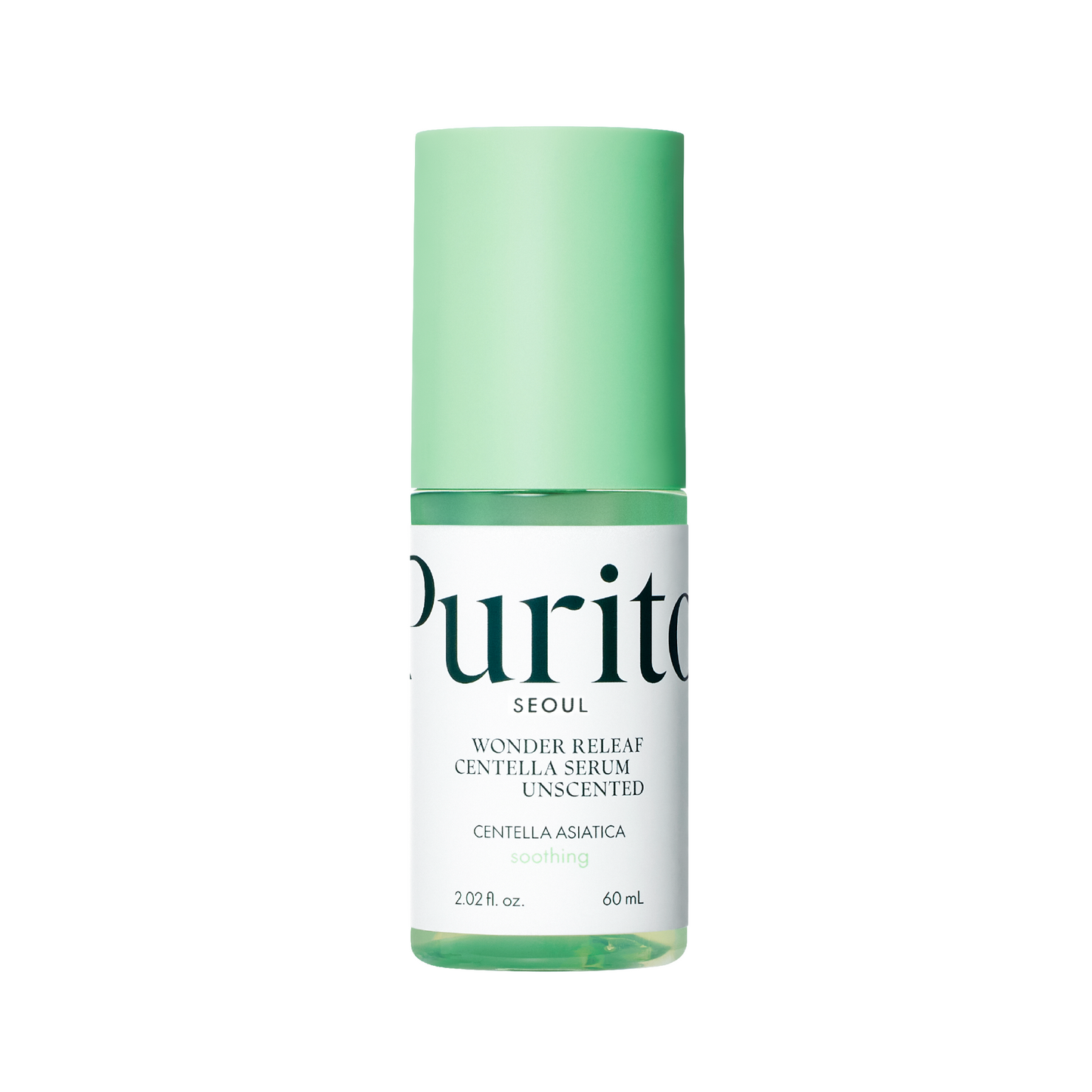 Purito - Seoul Wonder Releaf Centella Unscented Serum - сироватка з центеллою без олій, 60 мл.