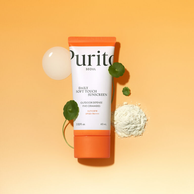 Purito - Seoul Daily Soft Touch Sunscreen SPF 50 – м'який сонцезахисний крем із керамідами, 60 мл.