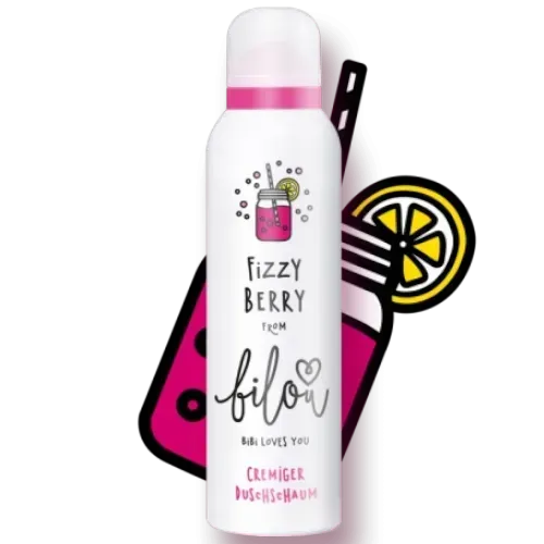 Bilou - Fizzy Berry - Пінка для душу - 200 мл