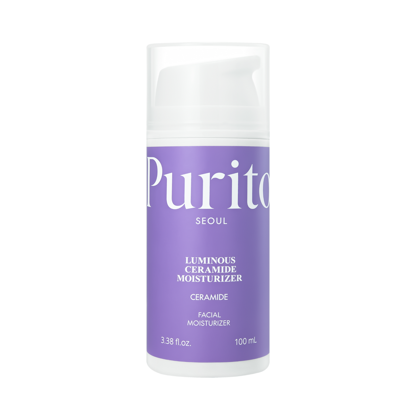 Purito - Seoul Luminous Ceramide Moisturizer Dermide Relief Barrier - Зволожуючий бар’єрний крем, 100 мл.