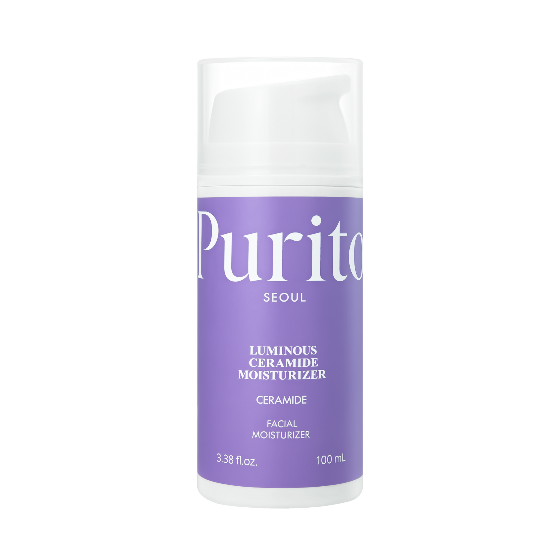 Purito - Seoul Luminous Ceramide Moisturizer Dermide Relief Barrier - Зволожуючий бар’єрний крем, 100 мл.
