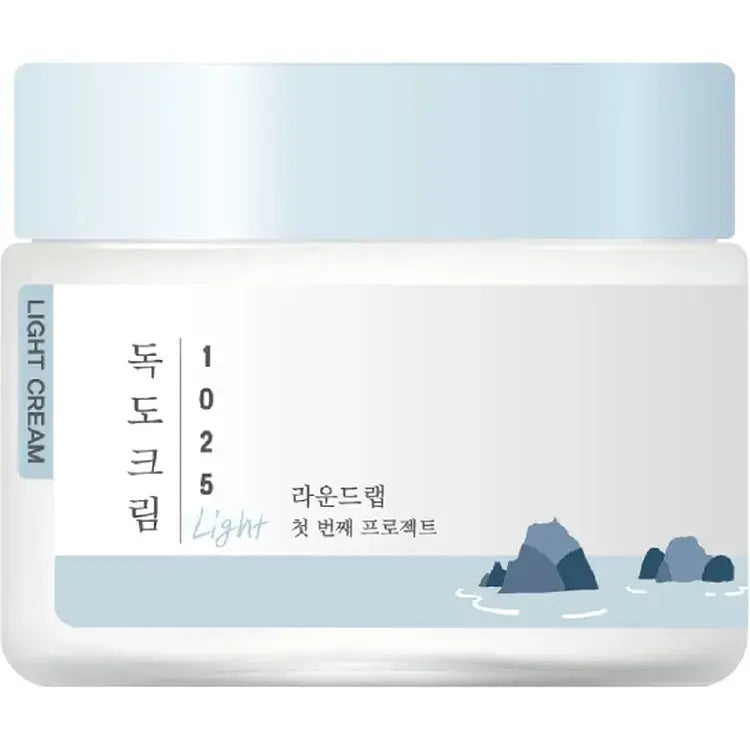 Round Lab - 1025 Dokdo Cream - Крем для обличчя зволожуючий з морською водою - 80 мл