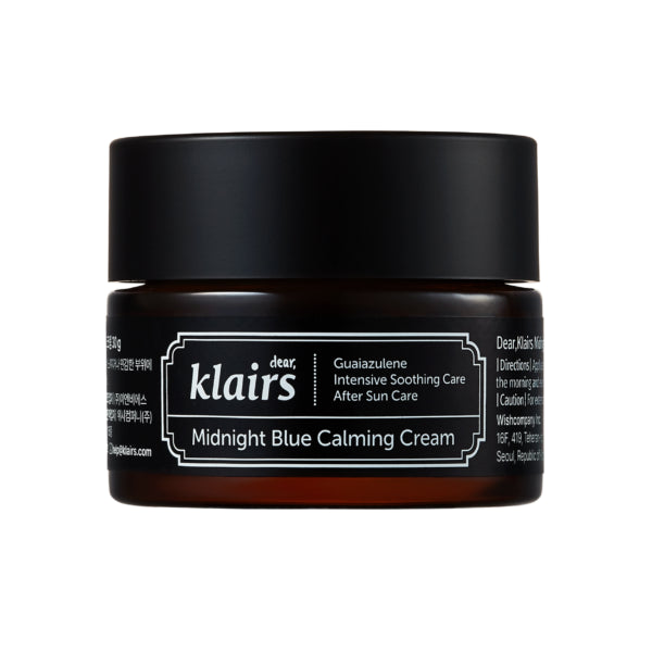DEAR, KLAIRS - Midnight Blue Calming Cream - Заспокійливий нічний крем для обличчя - 30г