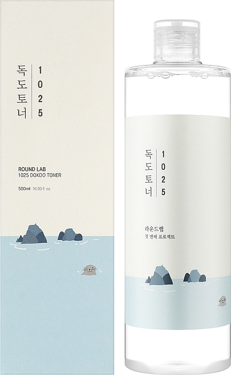 ROUND LAB - 1025 Dokdo Toner - зволожувальний тонер, 500 ml