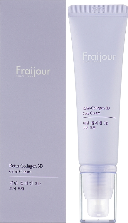 Fraijour - Retin-Collagen 3D Core Cream - крем для еластичності шкіри з колагеном та ретиналем, 50 мл.