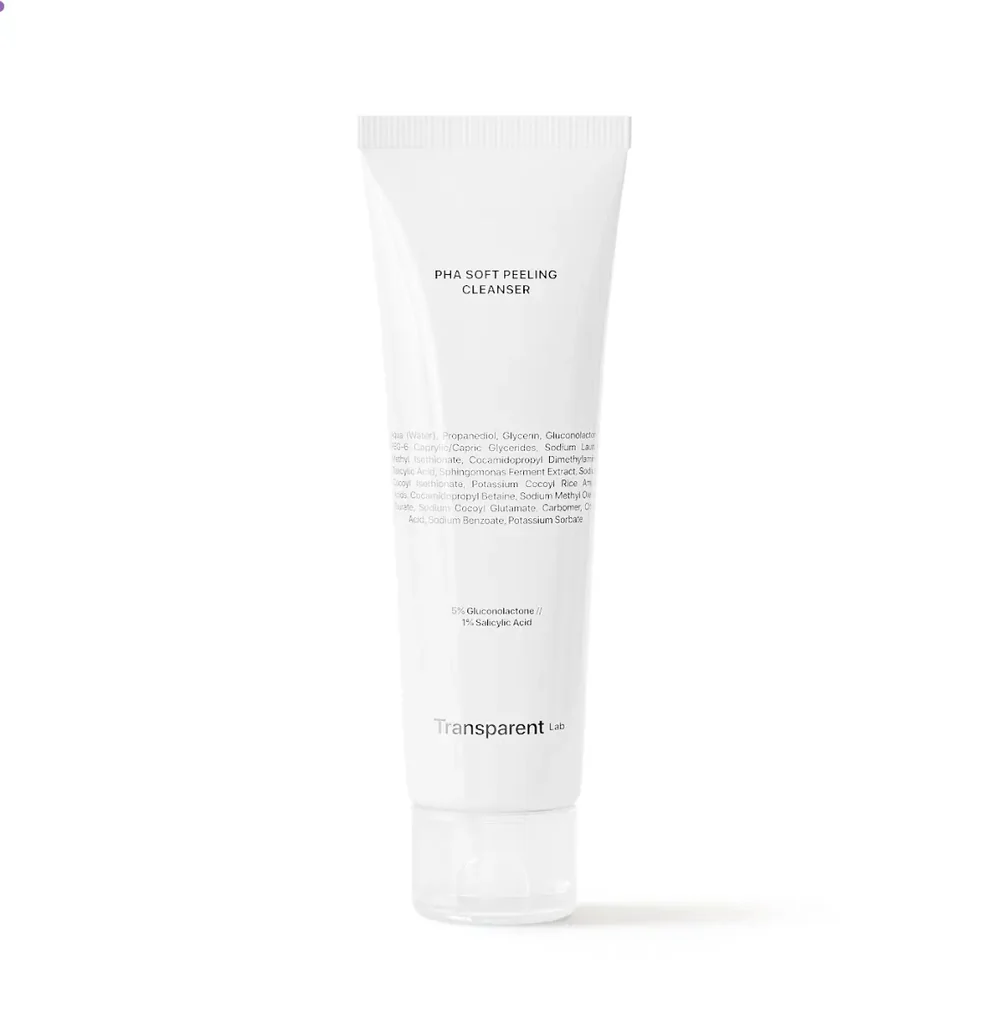 Transparent Lab - PHA Soft Peeling Cleanser - Мультикислотний пілінг із АНА + РНА кислотами - 150мл