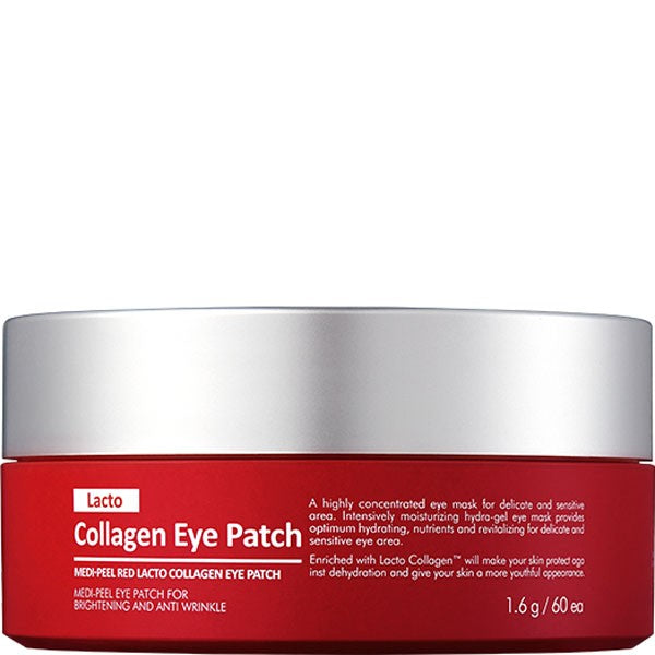 Medi-Peel - Red Lacto Collagen Eye Patch - Колагенові патчі для повік з лактобактеріями - 60шт