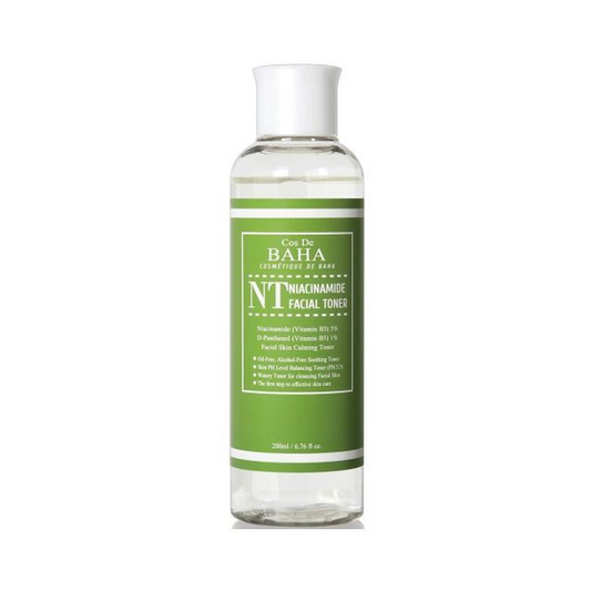 Cos De BAHA - NT Niacinamide Facial Toner - освітлюючий тонер з ніацинамідом та алое, 200 мл.