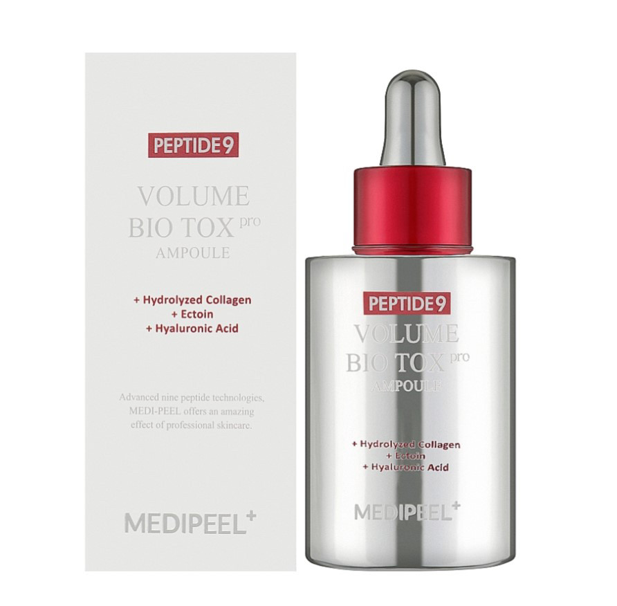 Medi-Peel - Peptide 9 Volume Bio Tox Ampoule Pro - Пептидна сироватка для обличчя з волюфіліном від зморшок, 100 мл