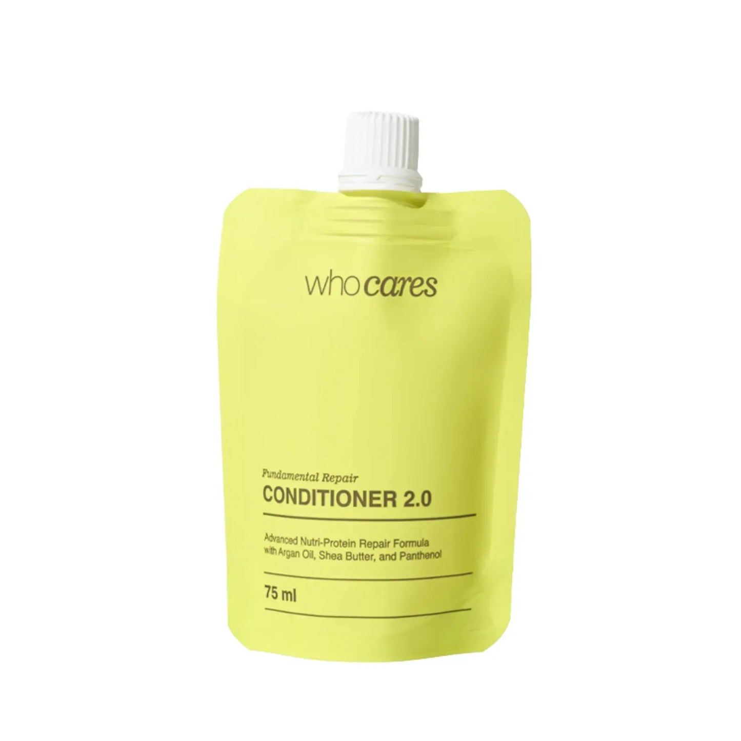 Who Сares - Conditioner 2.0 Fundamental Repair - Кондиціонер живильний із вдосконаленою формулою - 75мл