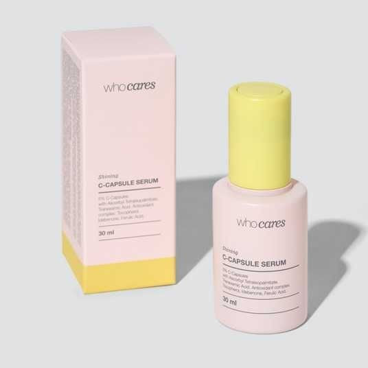 who cares - Multivitamin Facial Serum with Encapsulated Vitamin C - Мультивітамінна сироватка для обличчя з інкапсульованим вітаміном C - 30 мл.