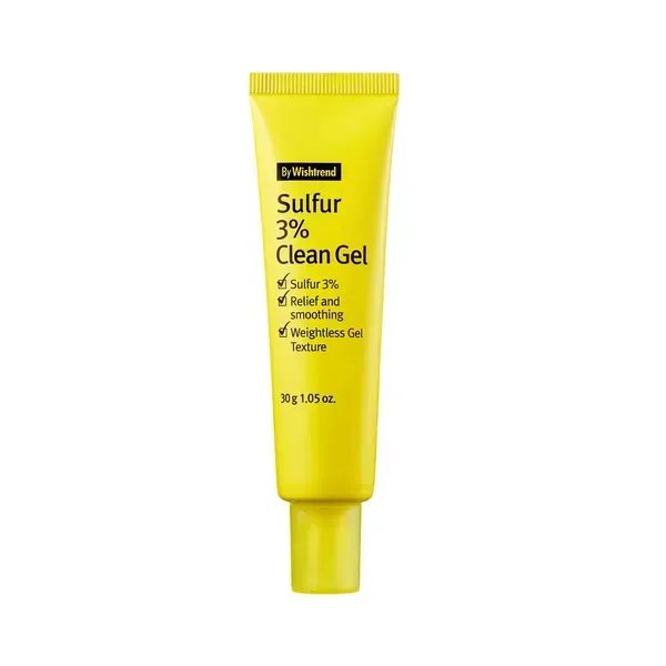 By Wishtrend - Sulfur 3% Clean Gel - Крем гель із сіркою проти висипань - 30мл