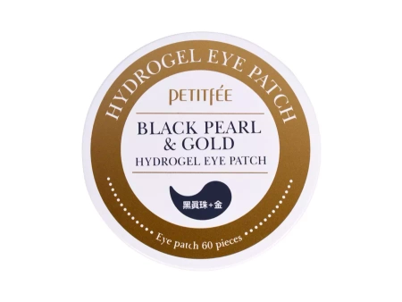 PETITFEE - Black Pearl & Gold Hydrogel Eye Patch - патчі під очі з перлами - 60шт