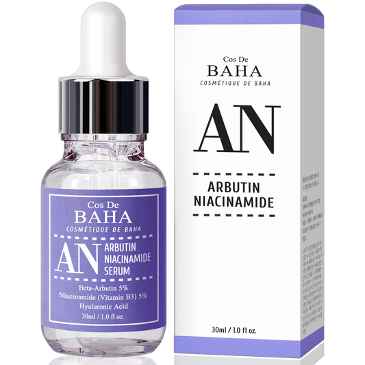 Cos De Baha - Niacinamide Arbutin Brightening Serum - Освітлююча сироватка з ніацинамідом та арбутином, 30 мл.