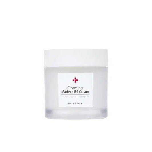 Cuskin - Dr.Solution Cicaming B5 Madeca Cream - Заспокійливий крем із пантенолом та центелою - 70мл
