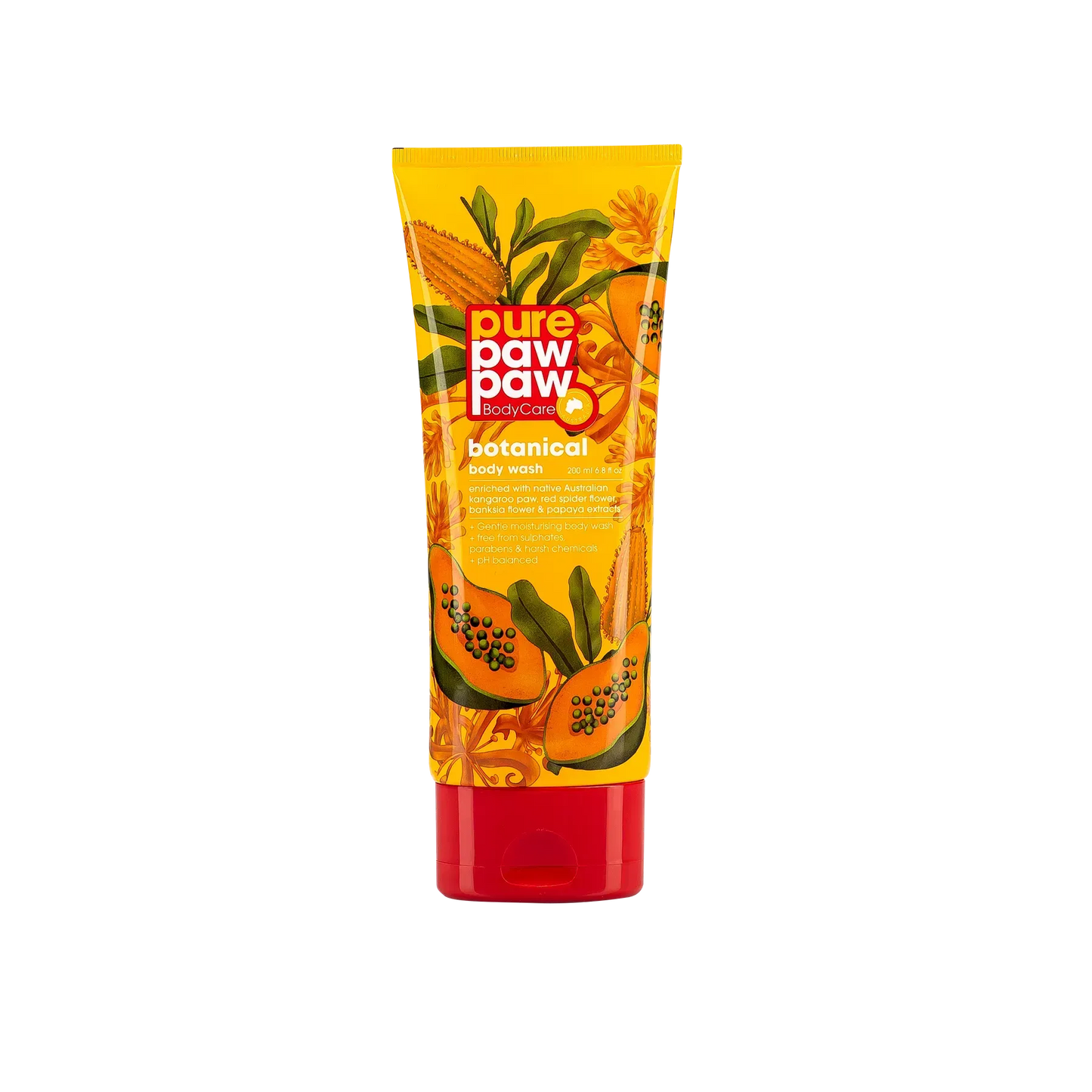 Pure Paw Paw - Body Care Botanical Wash - Гель для душу папайя - 200мл