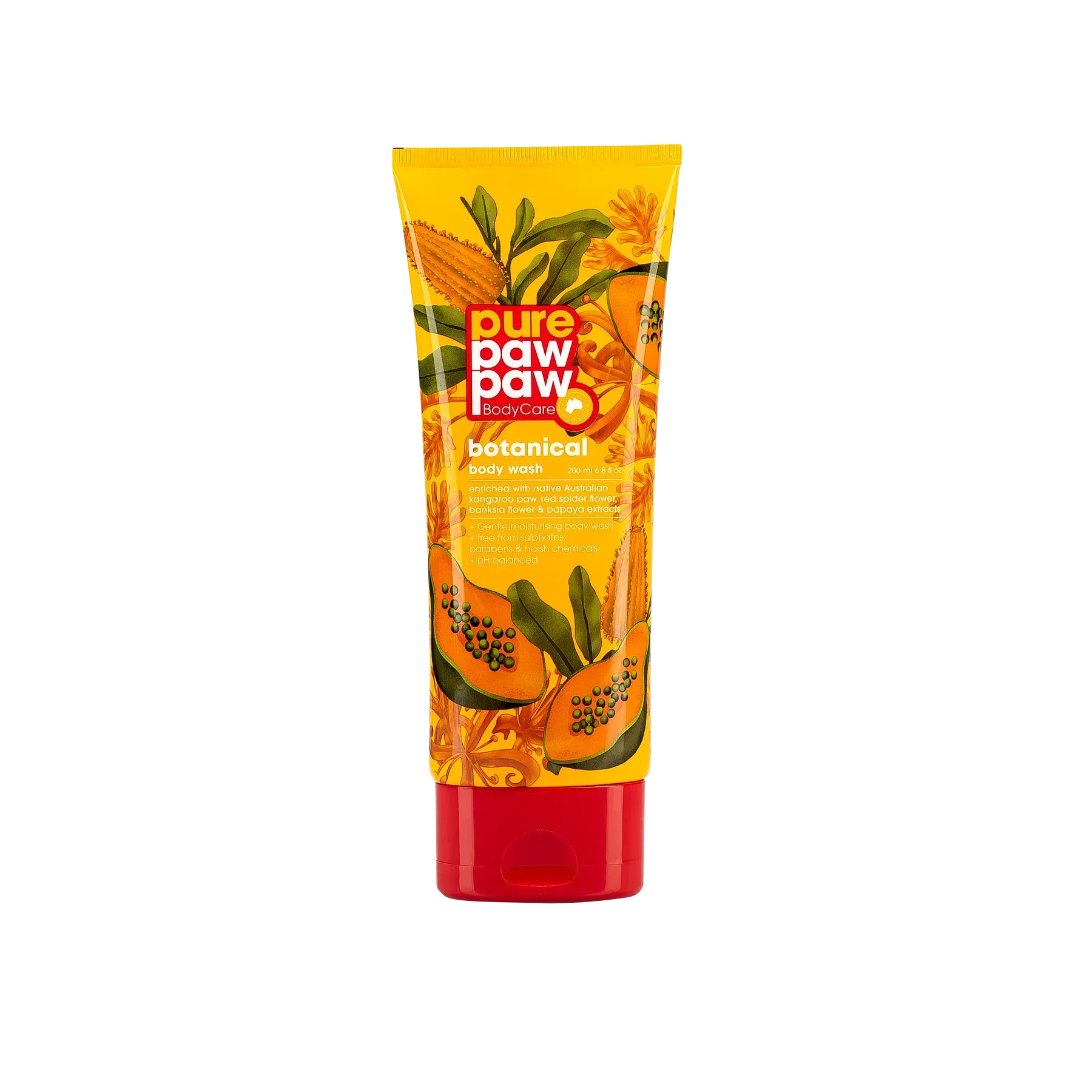 Pure Paw Paw - Body Care Botanical Wash - Гель для душу папайя - 200мл