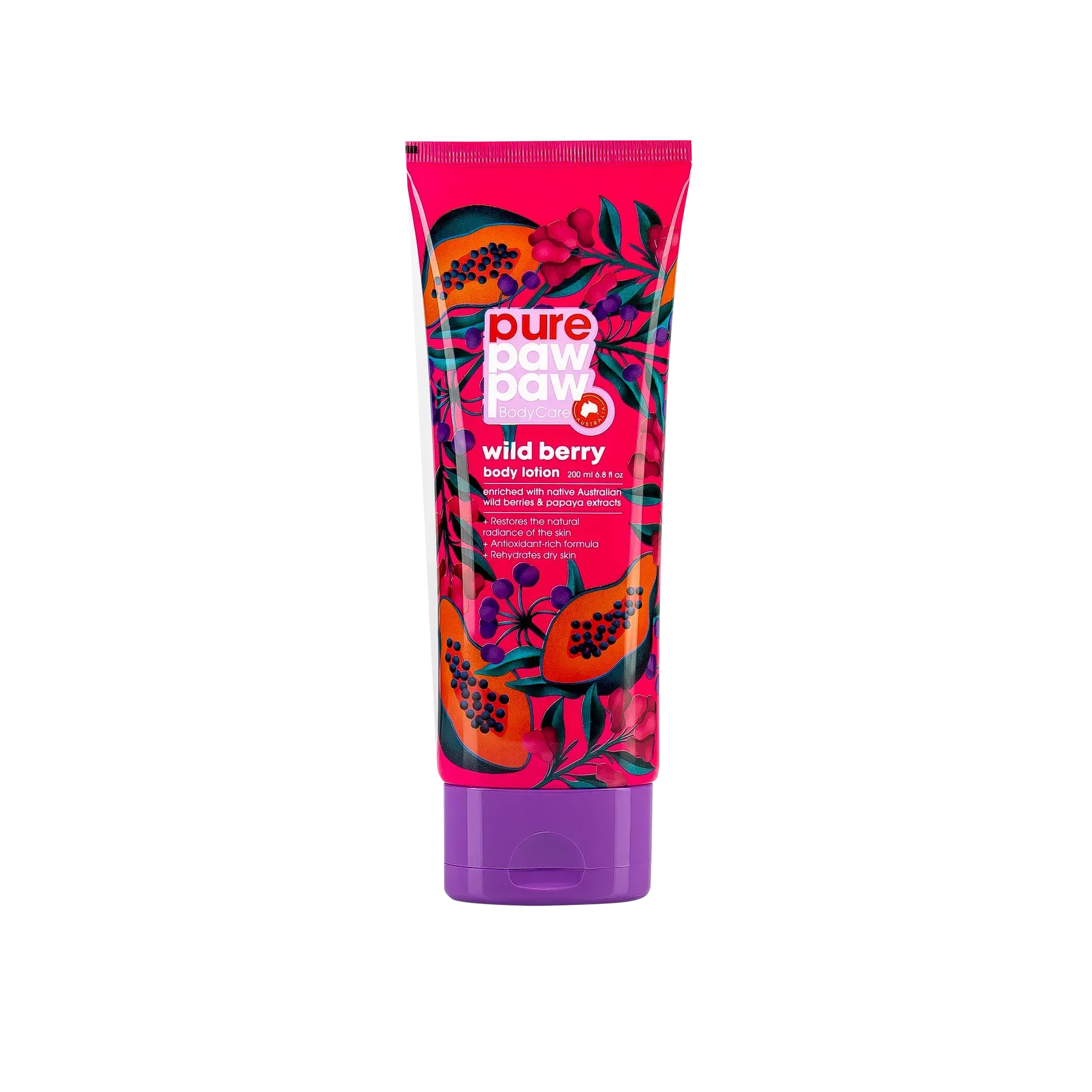 Pure Paw Paw - Body Care Wild Berry Lotion - Лосьйон для тіла ягідний - 200мл