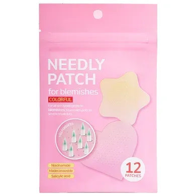 Needly - Patch for blemishes colorful - Мікроголкові патчі від прищів - 12шт