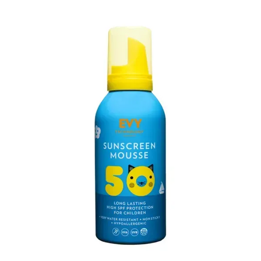 EVY - Technology Sunscreen Mousse Kids SPF50 - Сонцезахисний мус дитячий, 150 мл