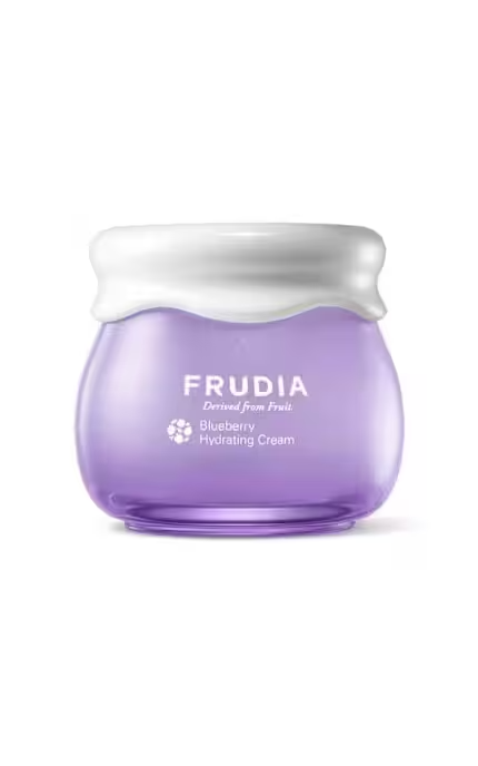 Frudia - Blueberry Hydrating Cream - Крем-есенція з ягідними екстрактами та гіалуронкою - 55г