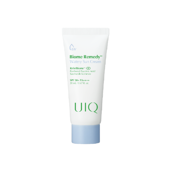 UIQ - Biome Remedy Watery Sun Cream SPF 50+ PA++++ - Мініатюра зволожувального сонцезахисного крема - 20мл