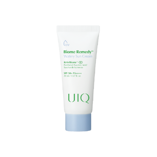 UIQ - Biome Remedy Watery Sun Cream SPF 50+ PA++++ - Мініатюра зволожувального сонцезахисного крема - 20мл