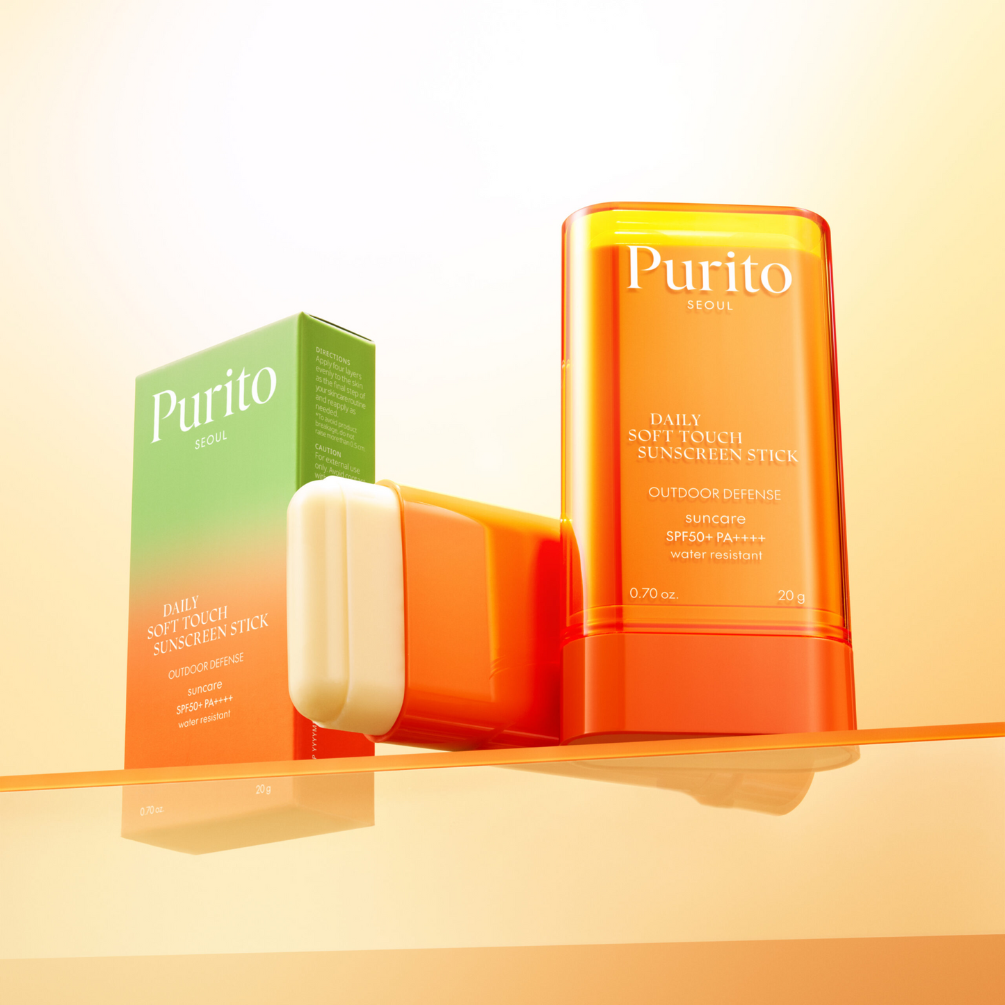 Purito - Seoul Daily Soft Touch Sunscreen Stick - Сонцезахисний стік - 20 г