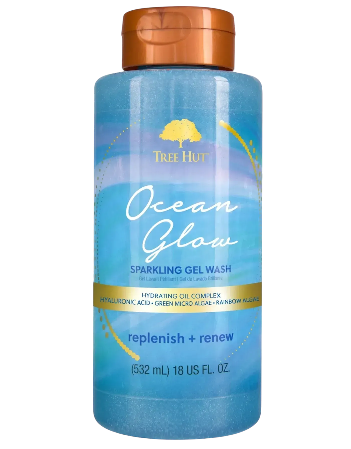 Tree Hut - Ocean Glow Foaming Gel Wash - Гель для душу - 532мл