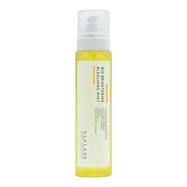 USOLAB - Bio Brightening Bleaching Mist - Освітлювальний тонер-міст для обличчя - 100мл